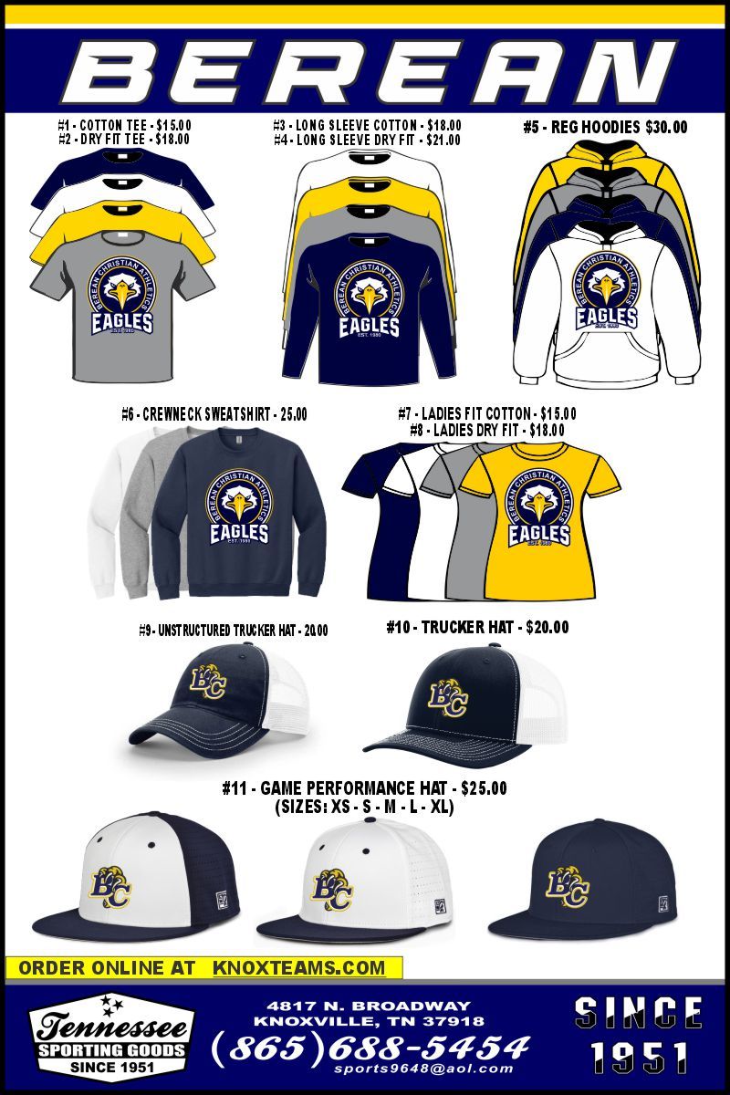 Berean Athletics - 2026