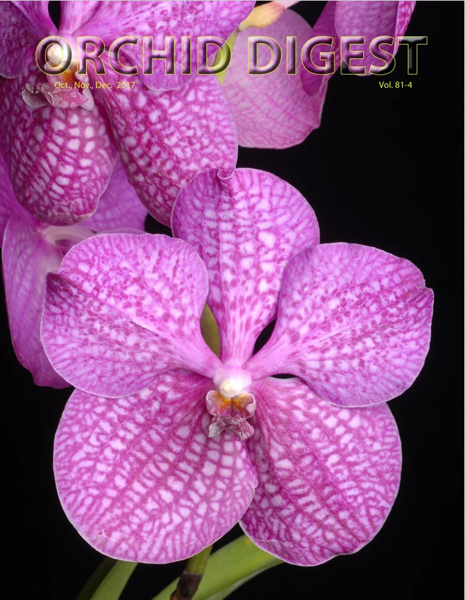 The Vanda and Sarcochilus Issue Volume 81-4 (2017)