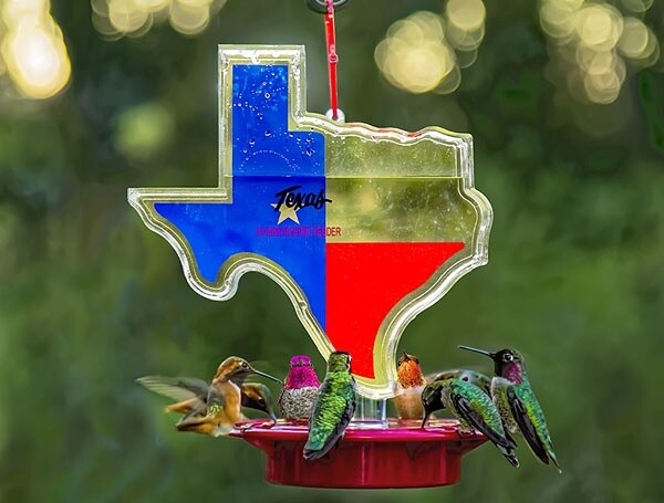 Turbine Hummingbird Feeders - Texas Shape