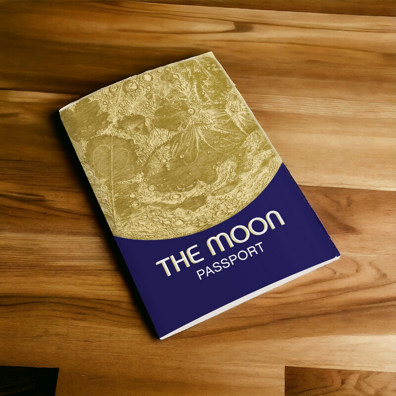 The Moon Passport Notebook 5357