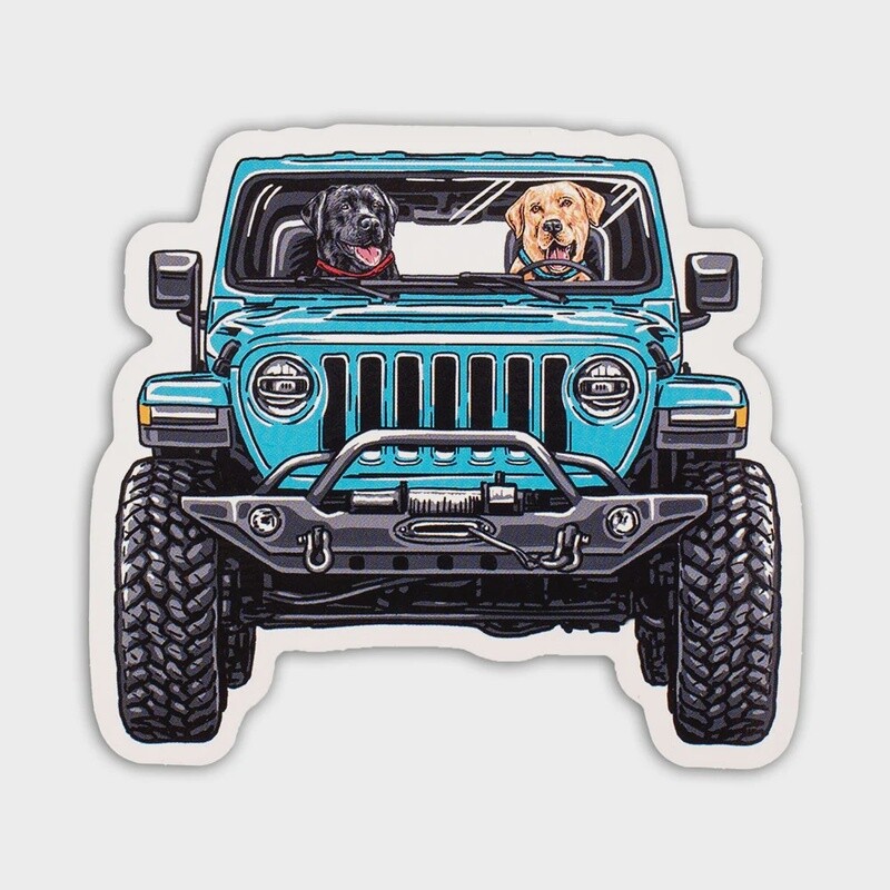 Jeep Labs Sticker