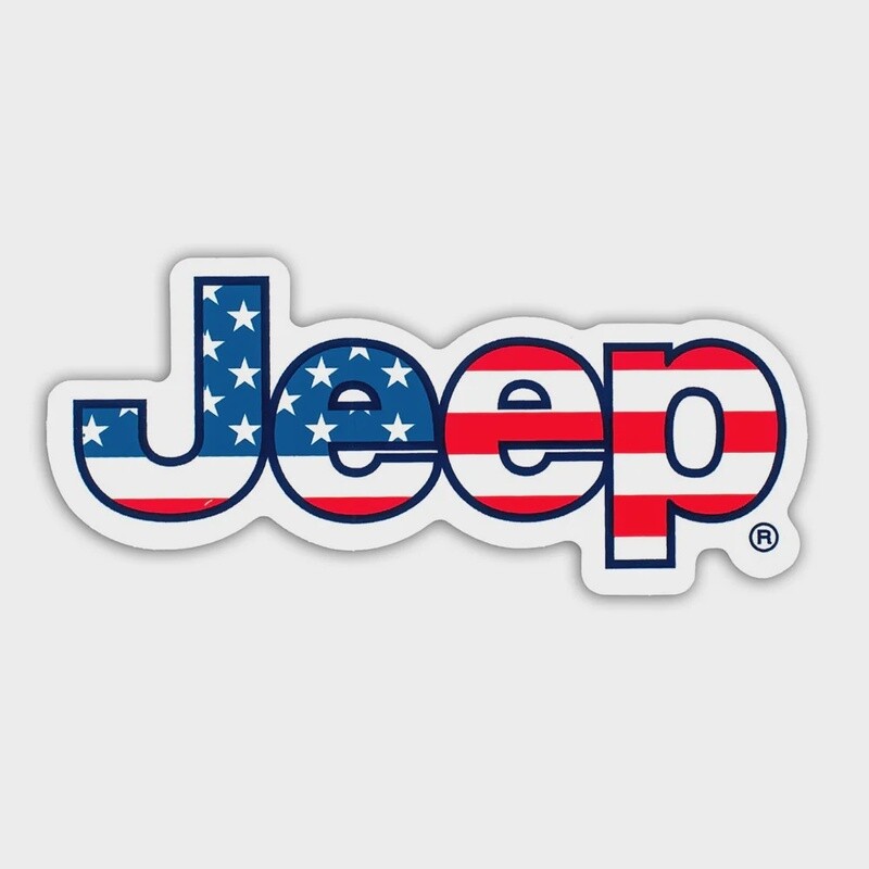 Jeep Freedom Logo Sticker