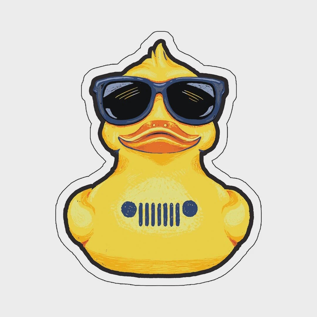 Jeep Cool Duck Sticker