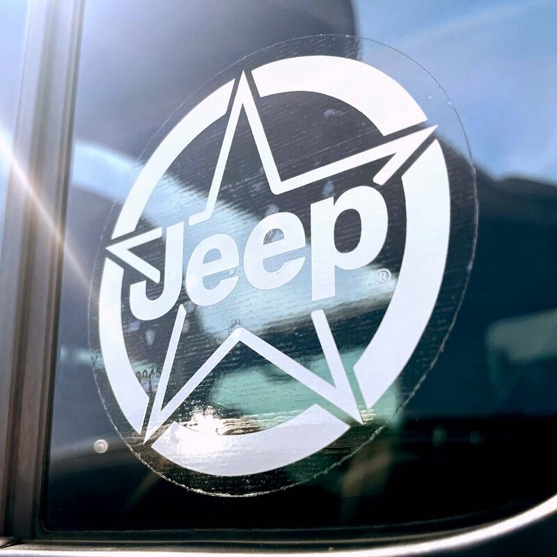 Jeep Freedom Star Decal