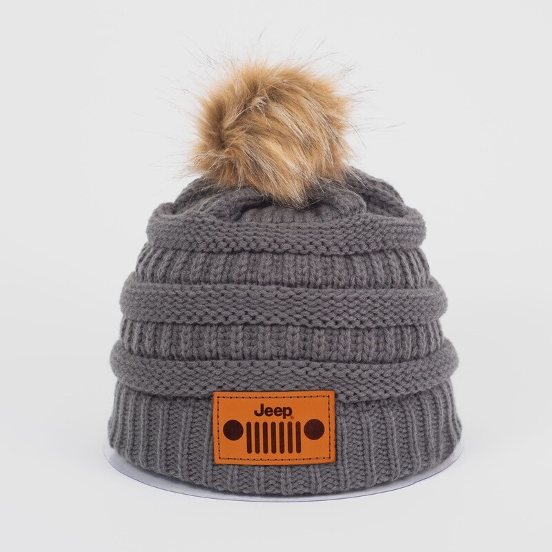Jeep Grille Pom Beanie