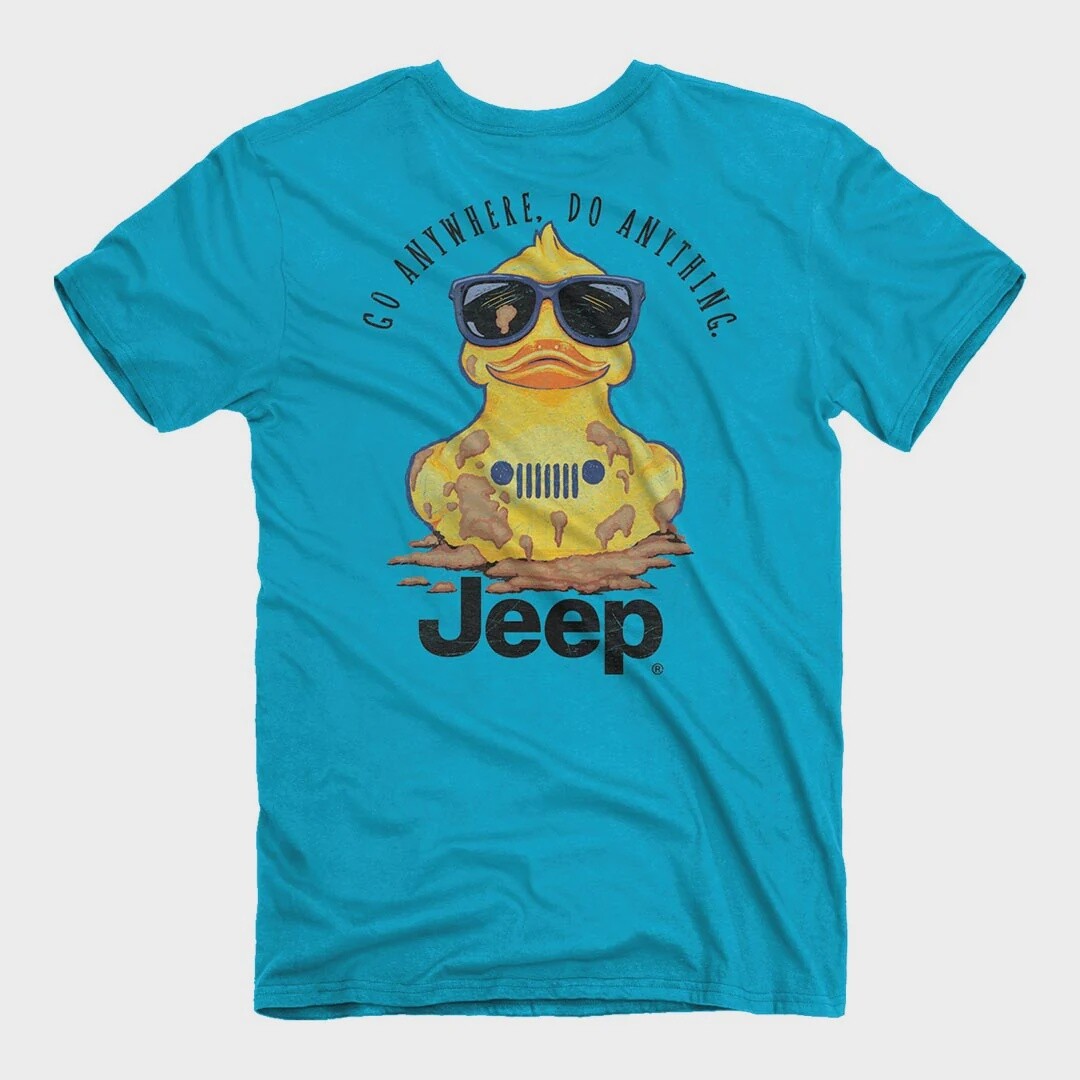 Jeep Muddy Duck T-Shirt -  Carribean Blue