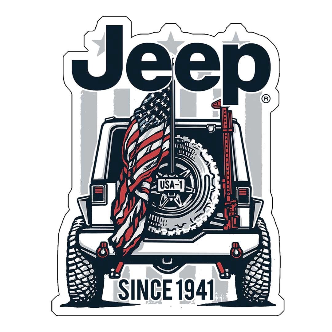Jeep USA-1 Sticker