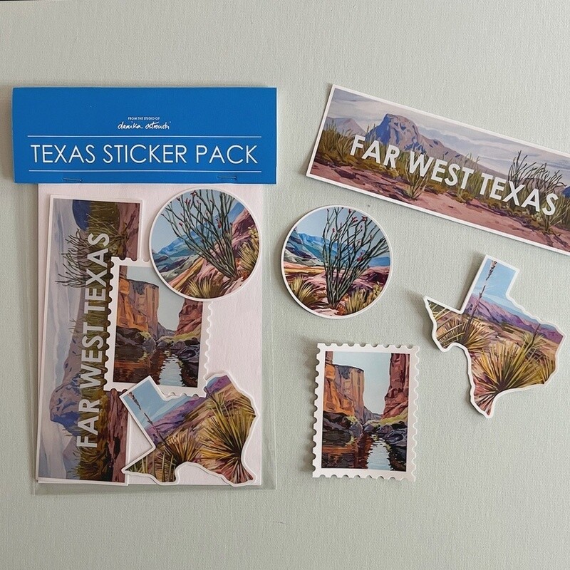 West Texas Sticker Pack