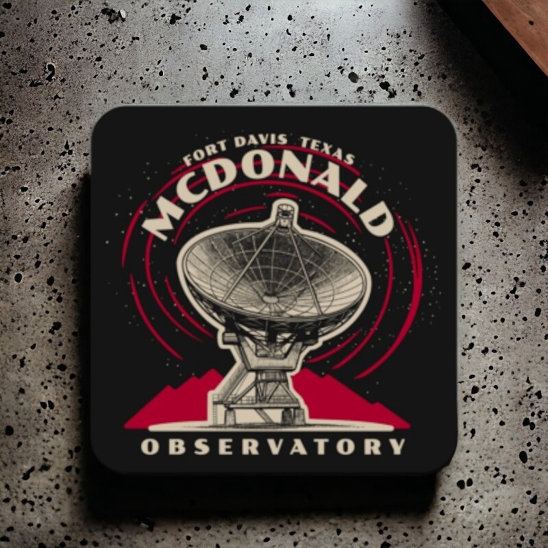McDonald Observatory Telescope Sticker