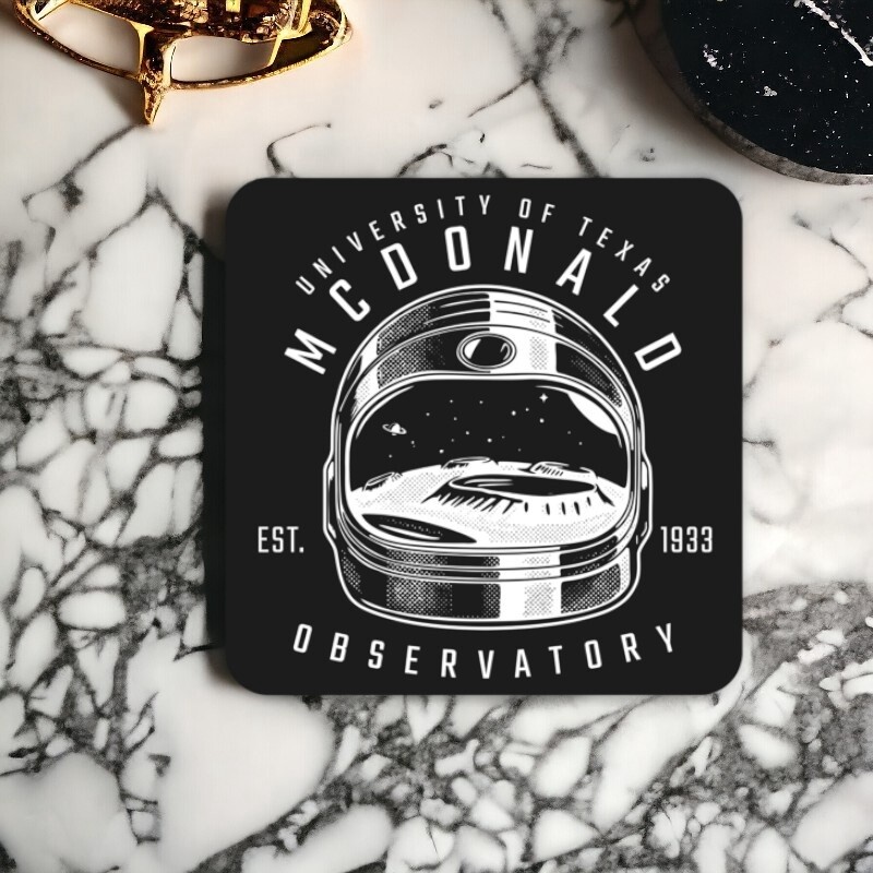 McDonald Observatory Astronaut Sticker