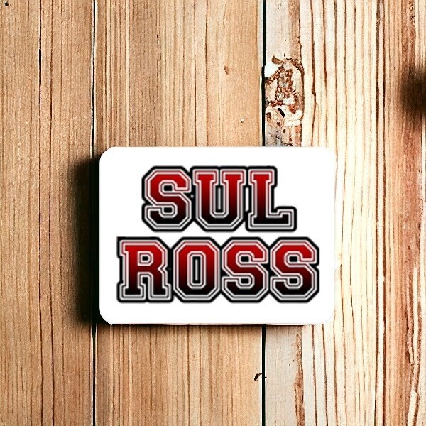 Sul Ross Stickers, Size: Small Square