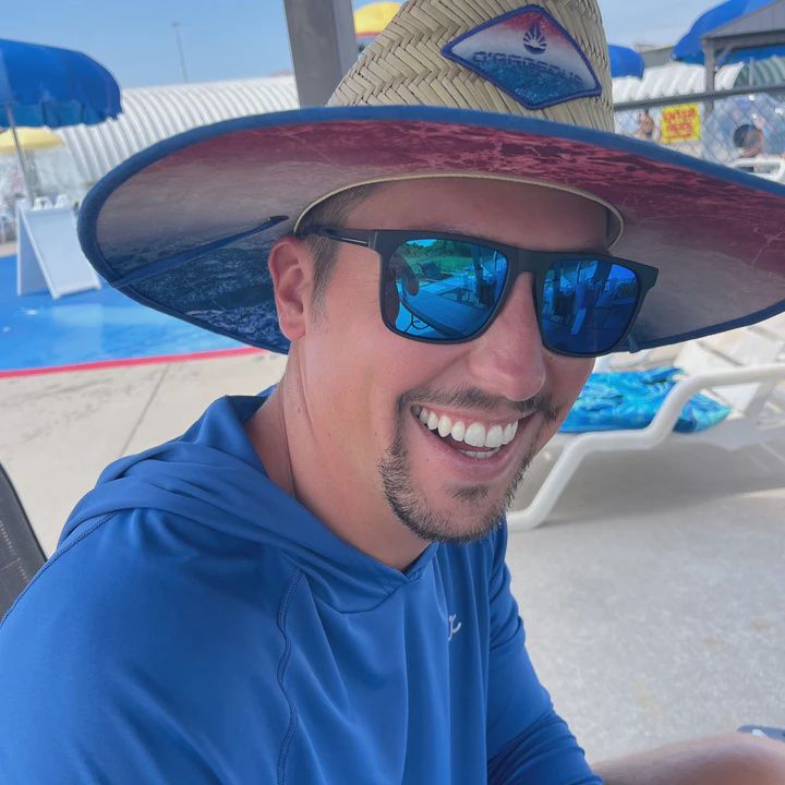 Dash in Blue Sunglasses