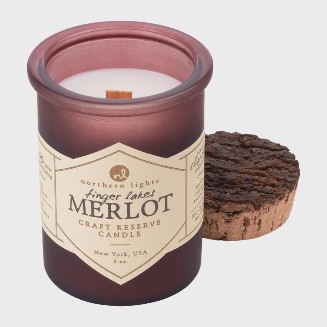 Reserve Spirits Finger Lakes Merlot 5 oz. Candle