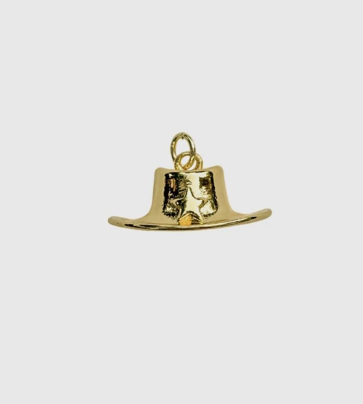 Cowboy Hat (Flat Back) Charm