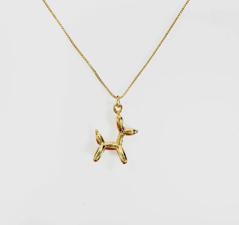 Balloon Dog Necklace