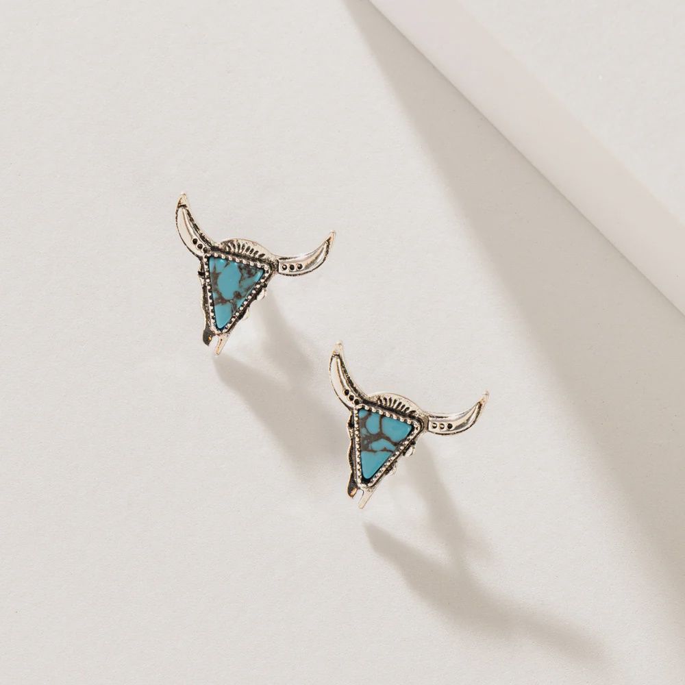 Sky Herd Earrings In Blue