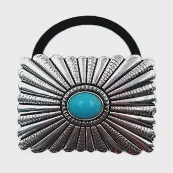 Western Concho Designs Hair Tie