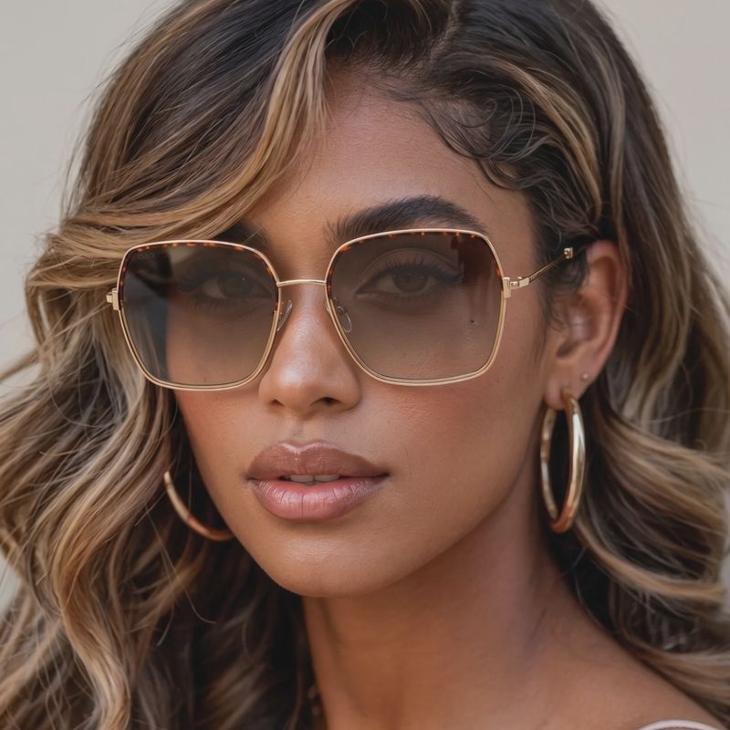 Aspen in Brown Sunglasses