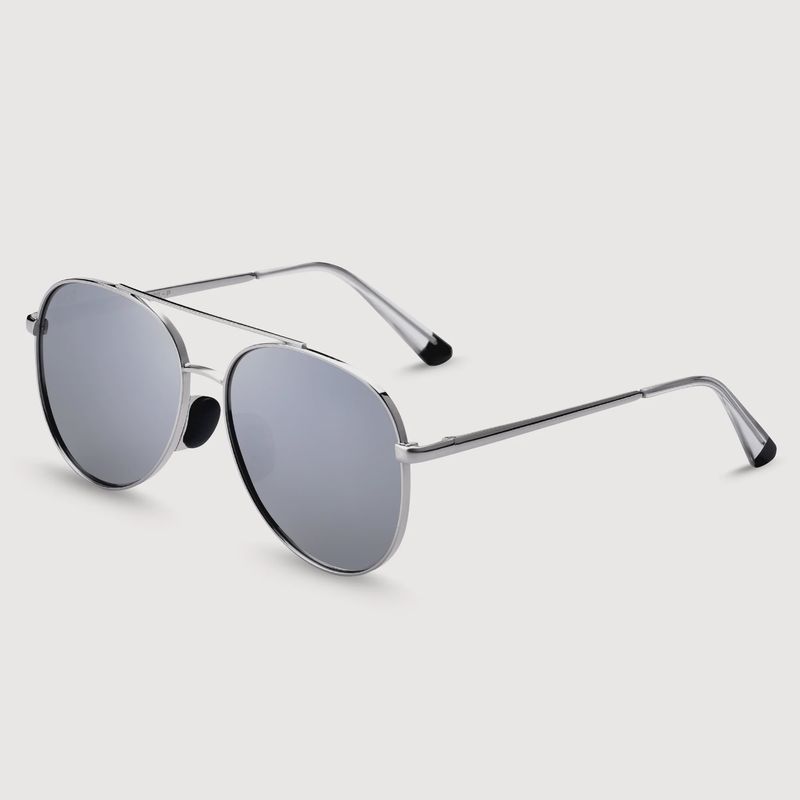 Ace in Silver Sunglasses