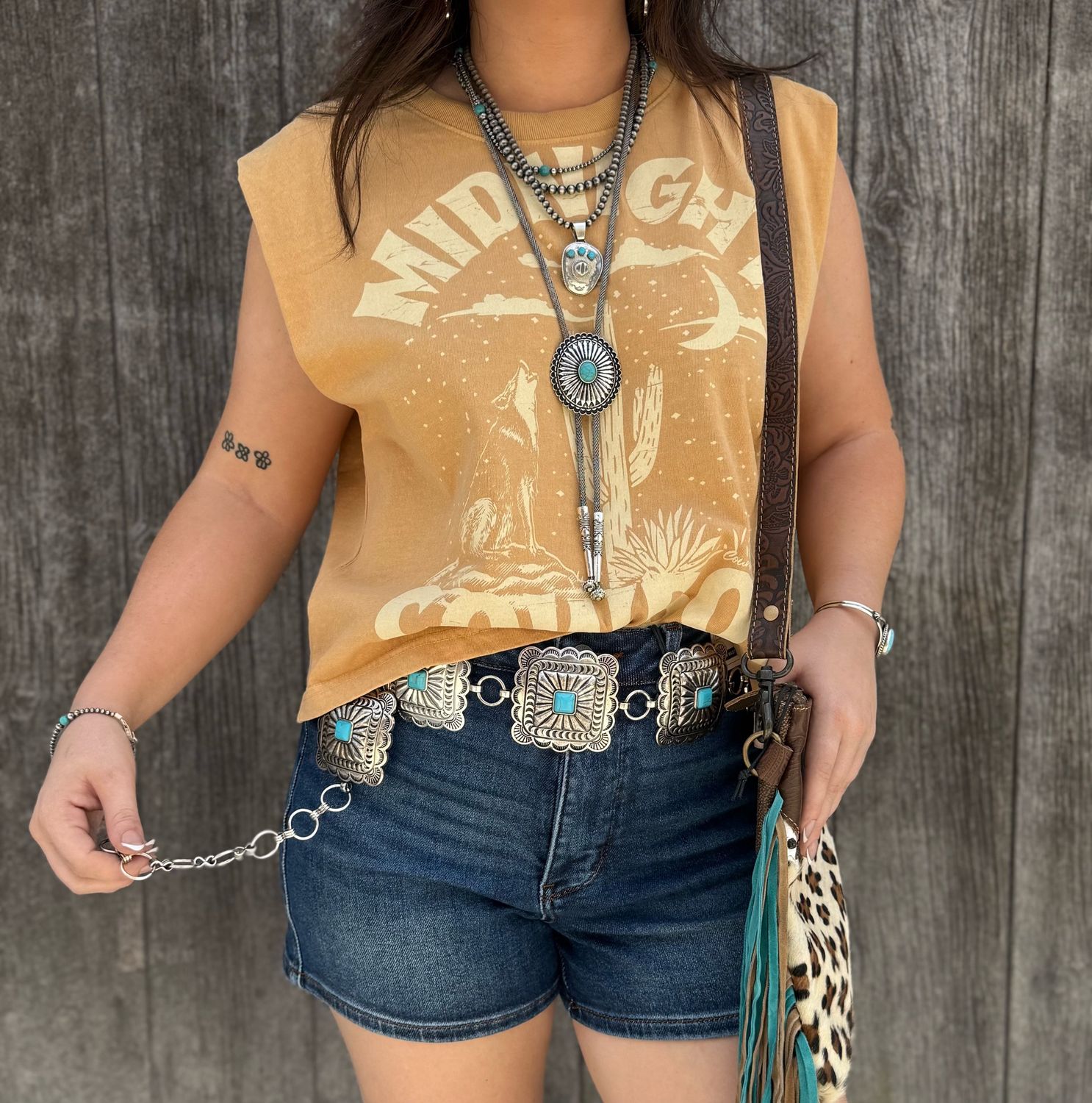 Midnight Cowboy Boxy Muscle Tee