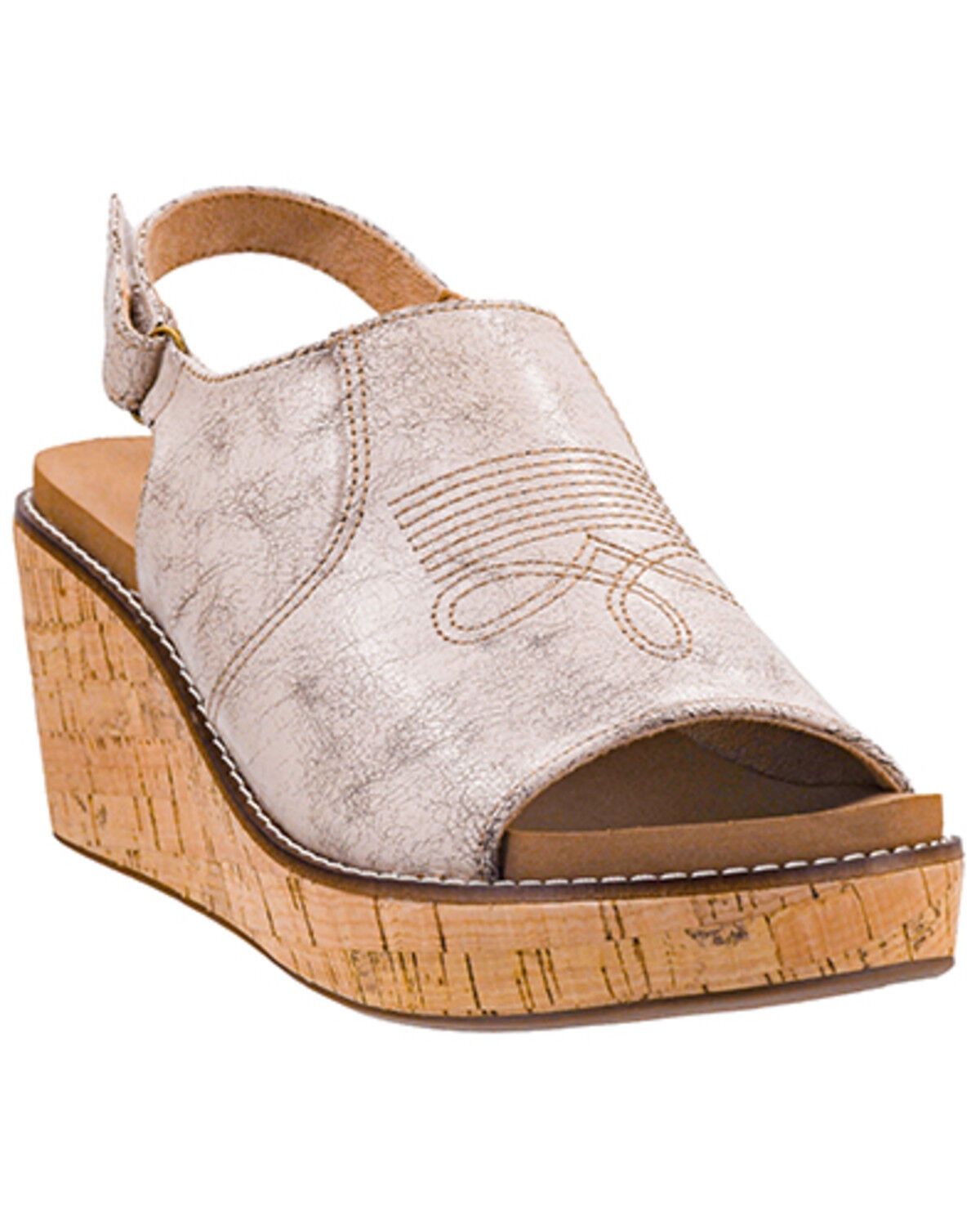 Most Wanted Wedge - Crackle Cream