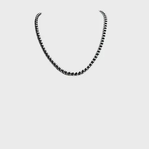 Single Strand Navajo Pearl Necklace