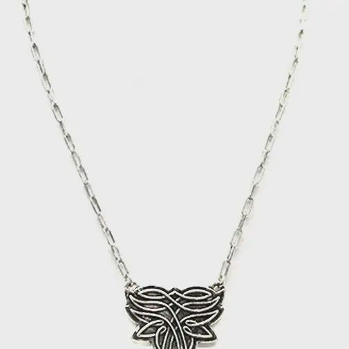 Bluebell Boot Stitch Necklace