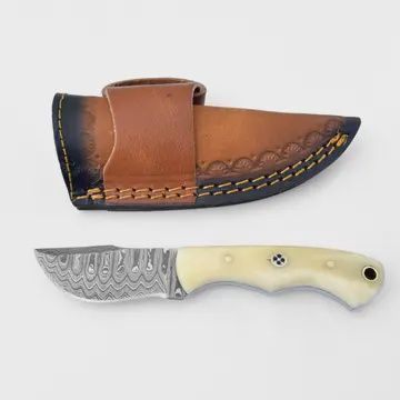 Titan Arctic Edc Damascus Knife