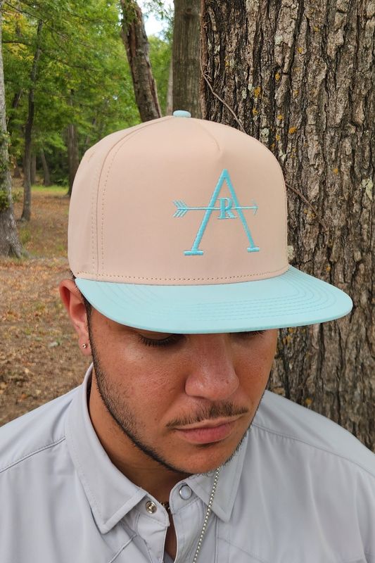 Mr. Freeze Tan with Teal Hat