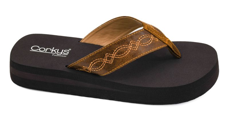 Overboard Flip Flops - Saddle