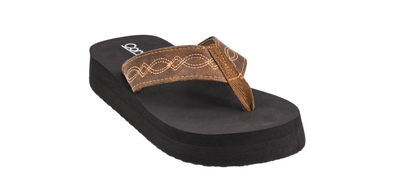 Overboard Flip Flops - Saddle