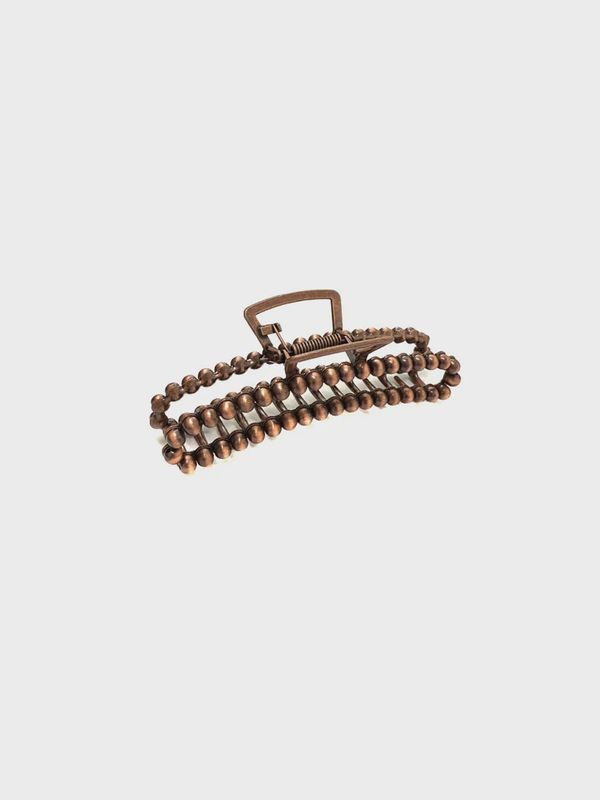 Western Navajo Pearl Hair Claw