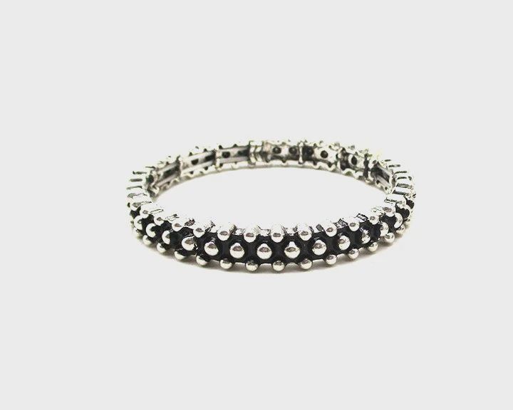 Western Bubble Stretch Bracelet
