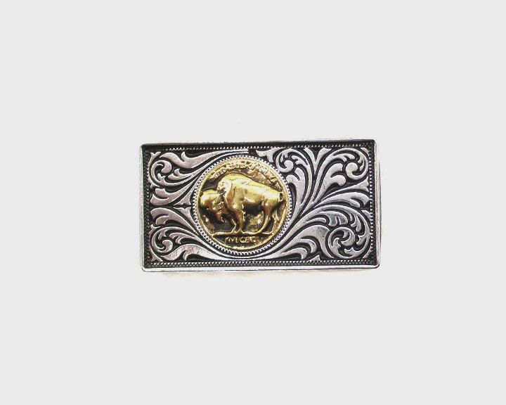 Buffalo Coin Money Clip