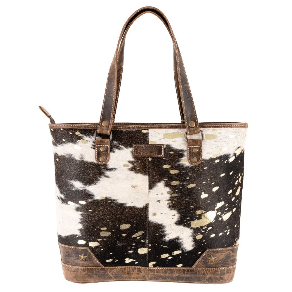 Stellar Cola Cowhide Tote Bag