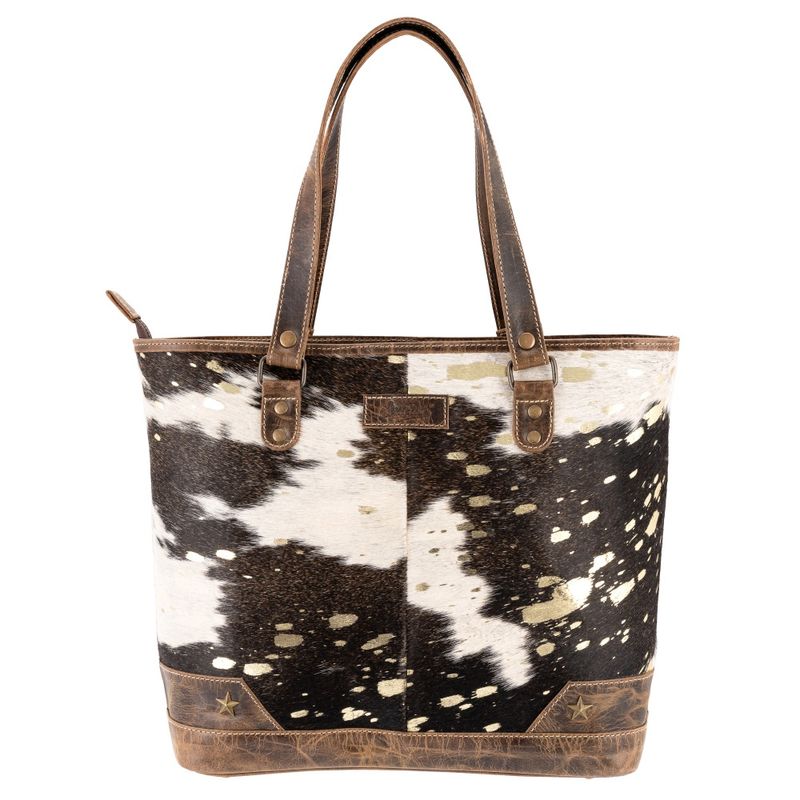 Stellar Cola Cowhide Tote Bag
