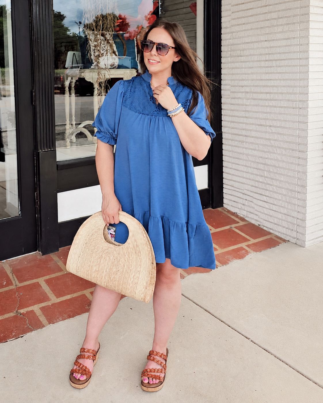 Lacy Mini Dress