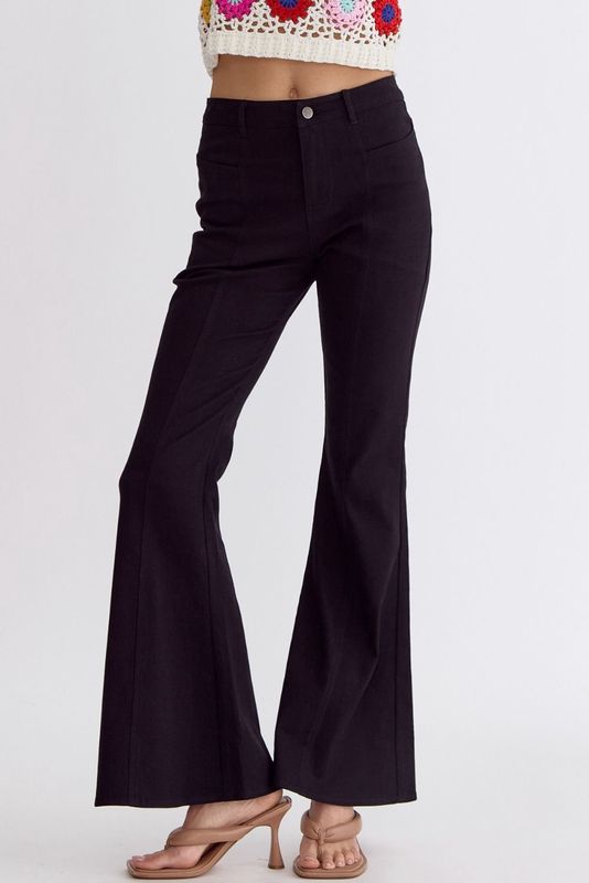 Bella Black Bootcut Jeans