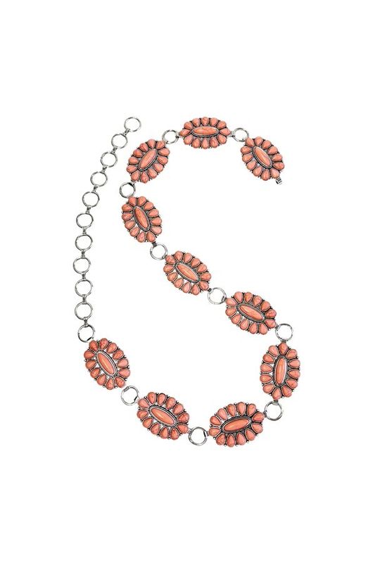 Western Turquoise Chain Belt