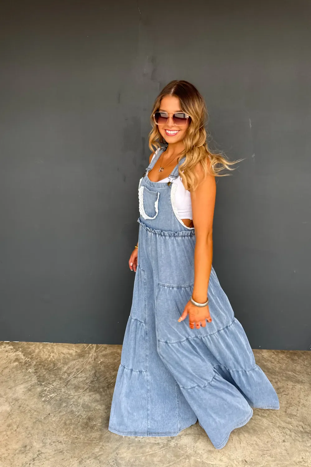 Boho &amp; Lace Overalls