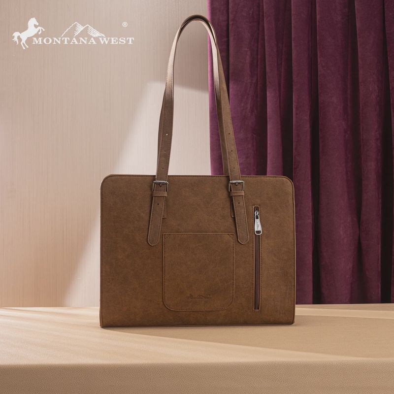 Western Embroidered Concealed Carry Tote