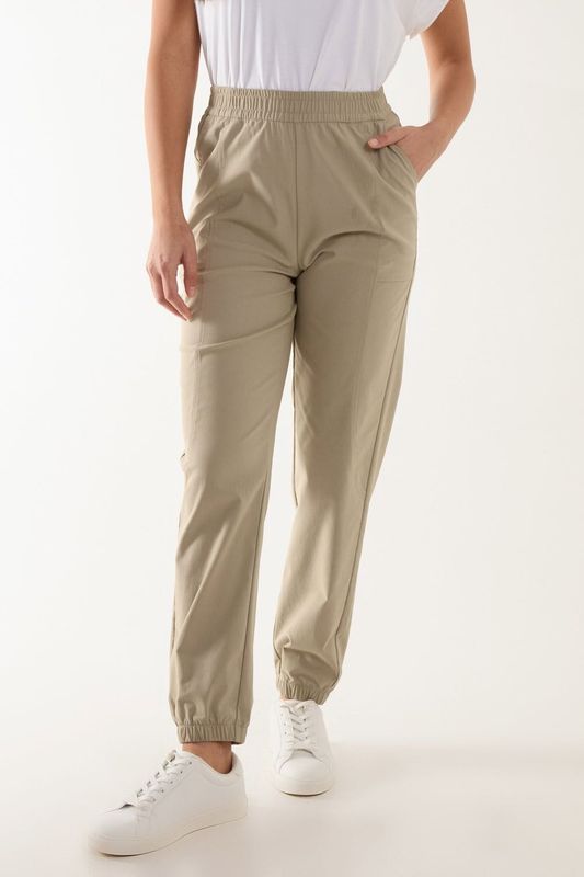 ELASTICATED CUFF POCKET TROUSER