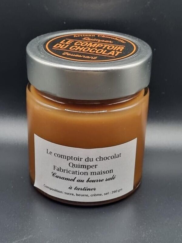 Pot de caramel à tartiner