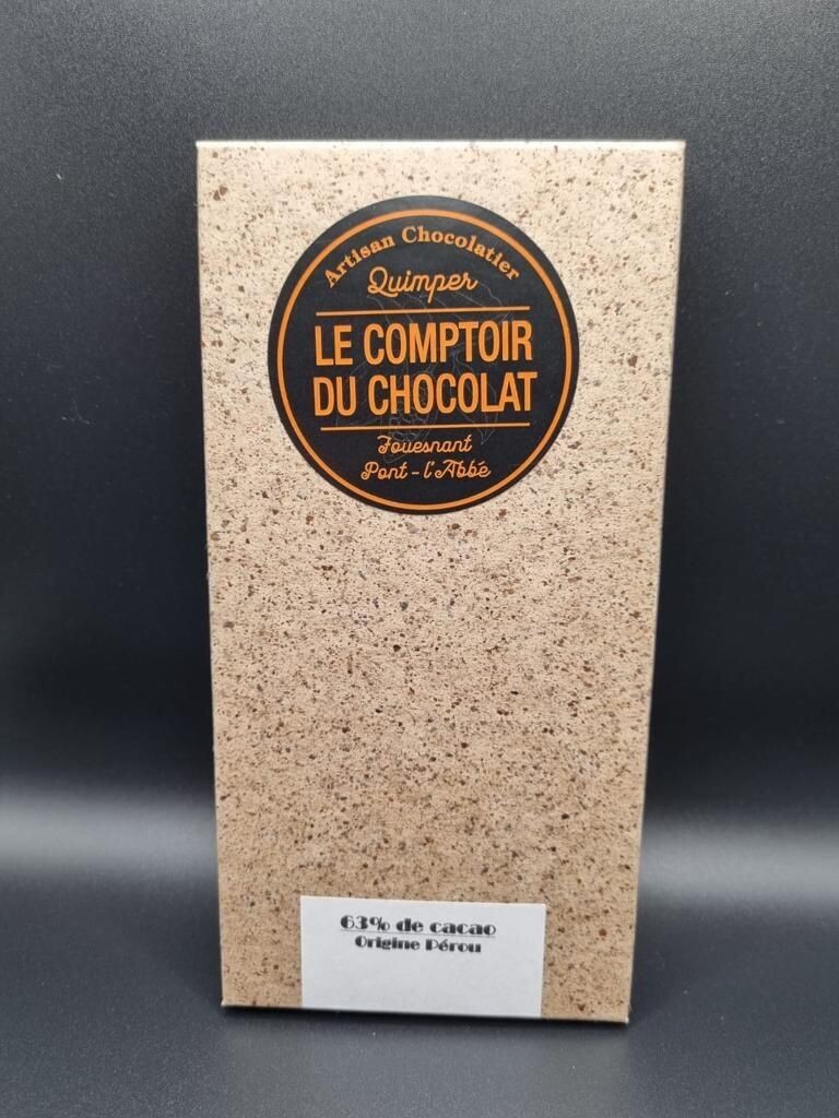 63% de cacao origine Pérou