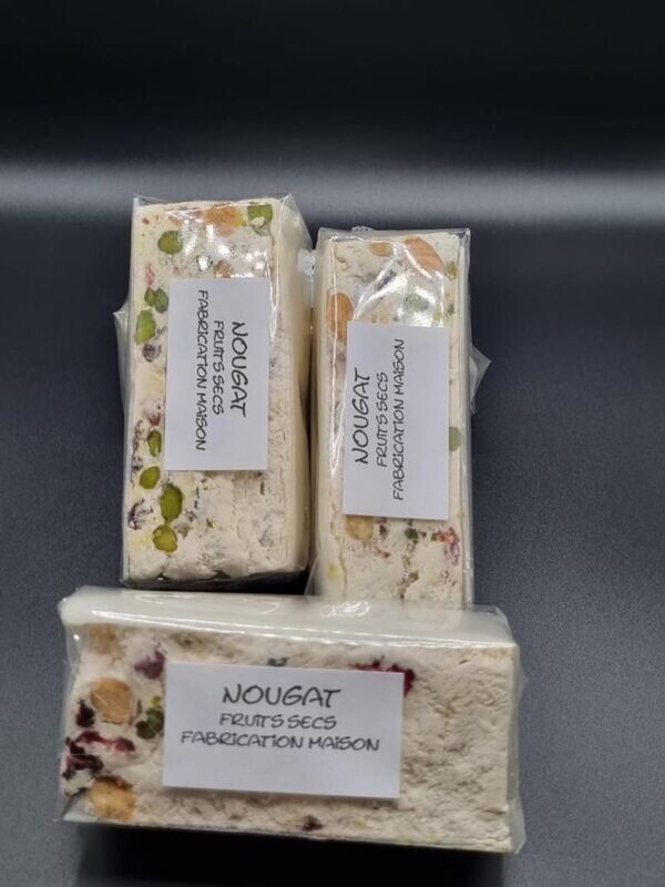 nougat aux fruits secs