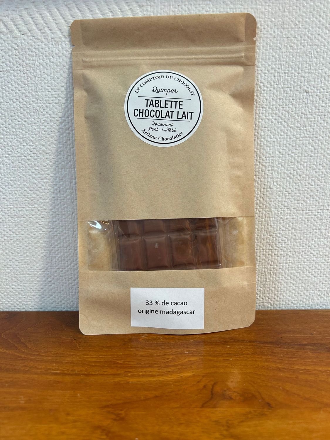 33% de cacao origine Madagascar