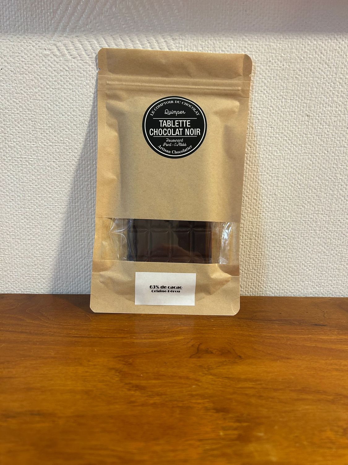 63% de cacao origine Pérou 63% de cacao origine Pérou