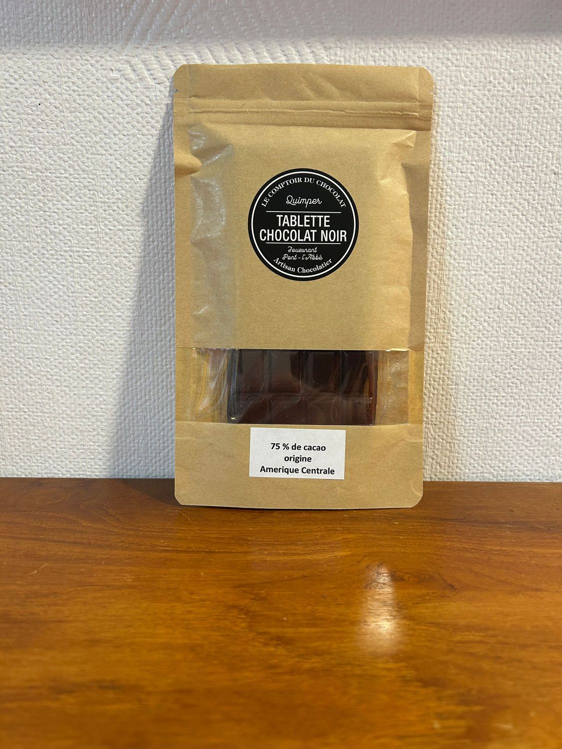 75% de cacao origine Amérique Centrale