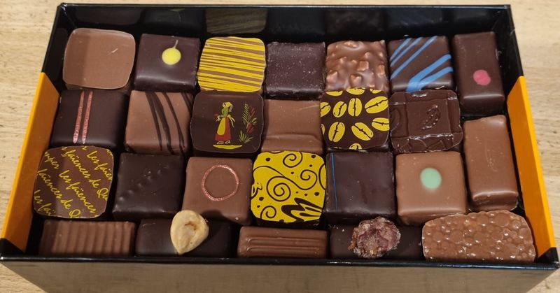 Ballotin 75 chocolats