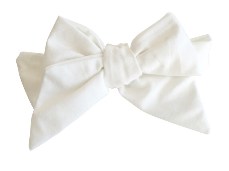 Bow - Linen Head Bow Ivory
